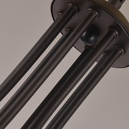 נברשת מתכת ציור בסגנון מיני רטרו קלאסי מסורתי