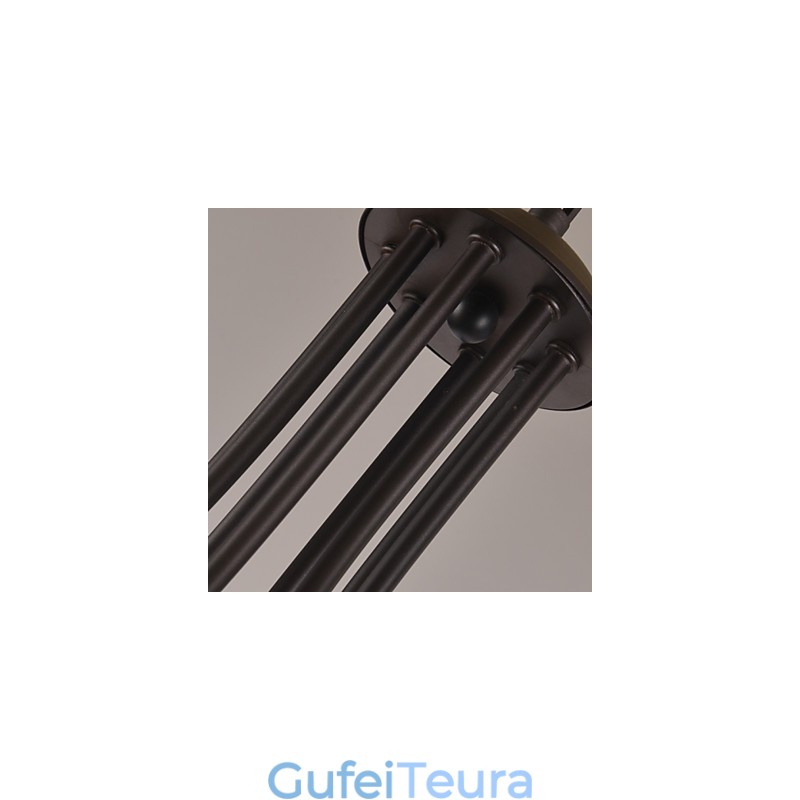 נברשת מתכת ציור בסגנון מיני רטרו קלאסי מסורתי