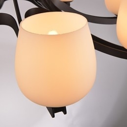 נברשת מתכת ציור בסגנון מיני רטרו קלאסי מסורתי