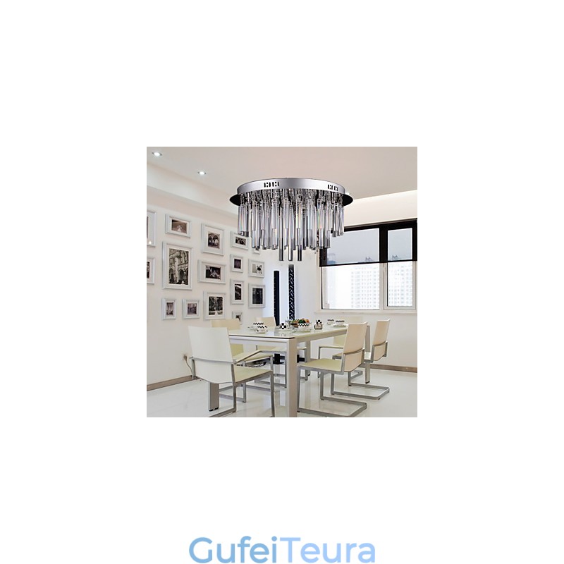 נברשת קריסטל מודרנית עם 12 נורות