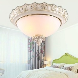Flush Mount Crystal Traditional Resin Classic
