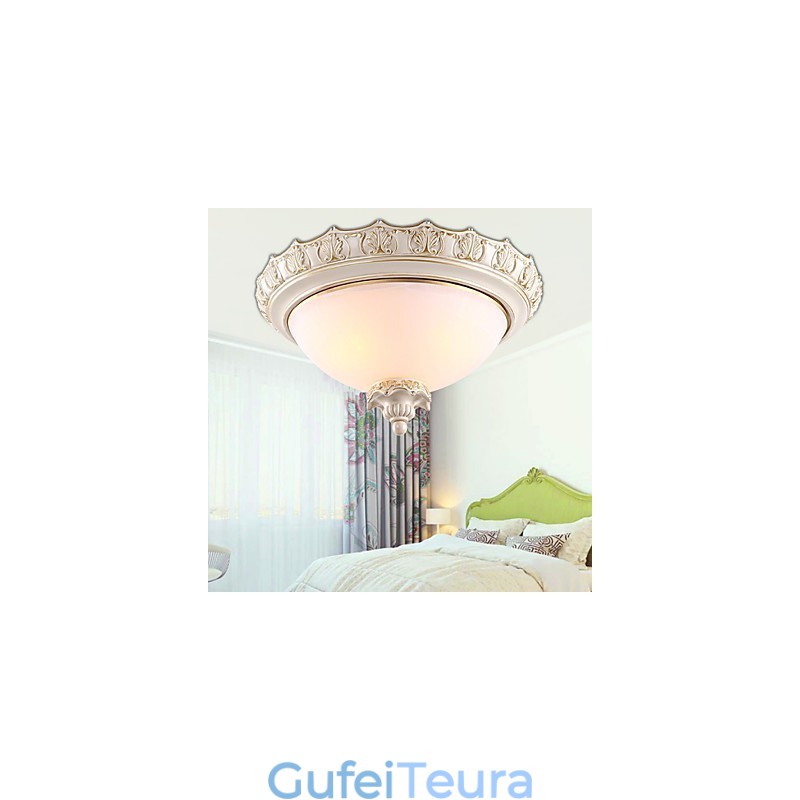 Flush Mount Crystal Traditional Resin Classic
