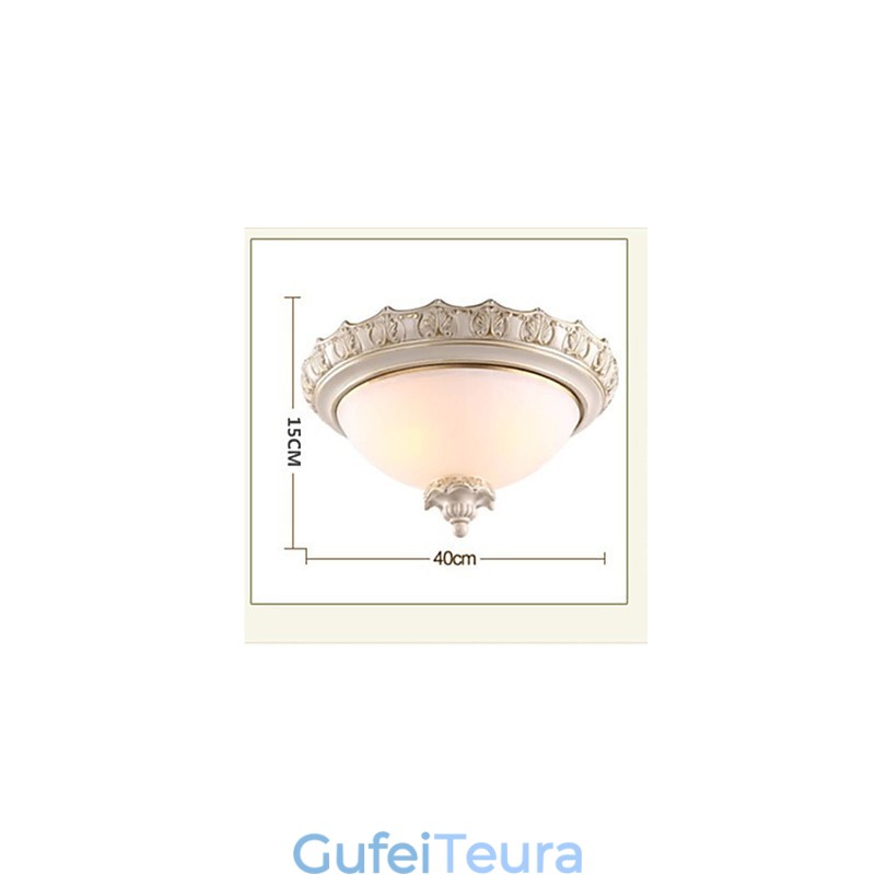 Flush Mount Crystal Traditional Resin Classic