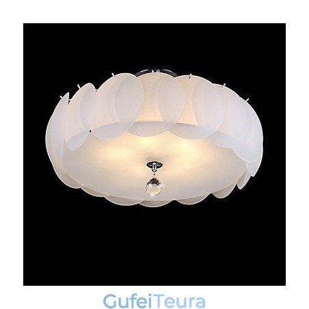 5 אור נברשת זכוכית מודרנית תליון אור משפחת