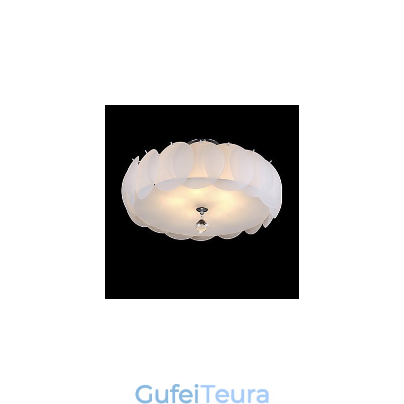 5 אור נברשת זכוכית מודרנית תליון אור משפחת