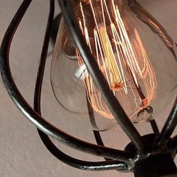 ציור בסגנון מיני וינטג' מתכת פלאש Mount