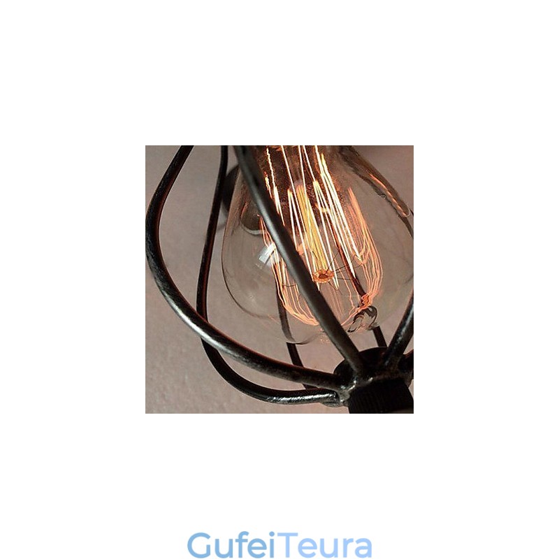 ציור בסגנון מיני וינטג' מתכת פלאש Mount