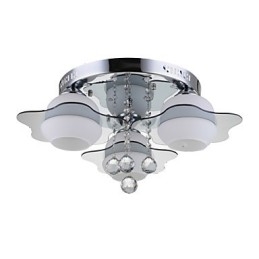 שלט רחוק מותקן מודרני עכשווי 3 נורות עם כחולים אדומים