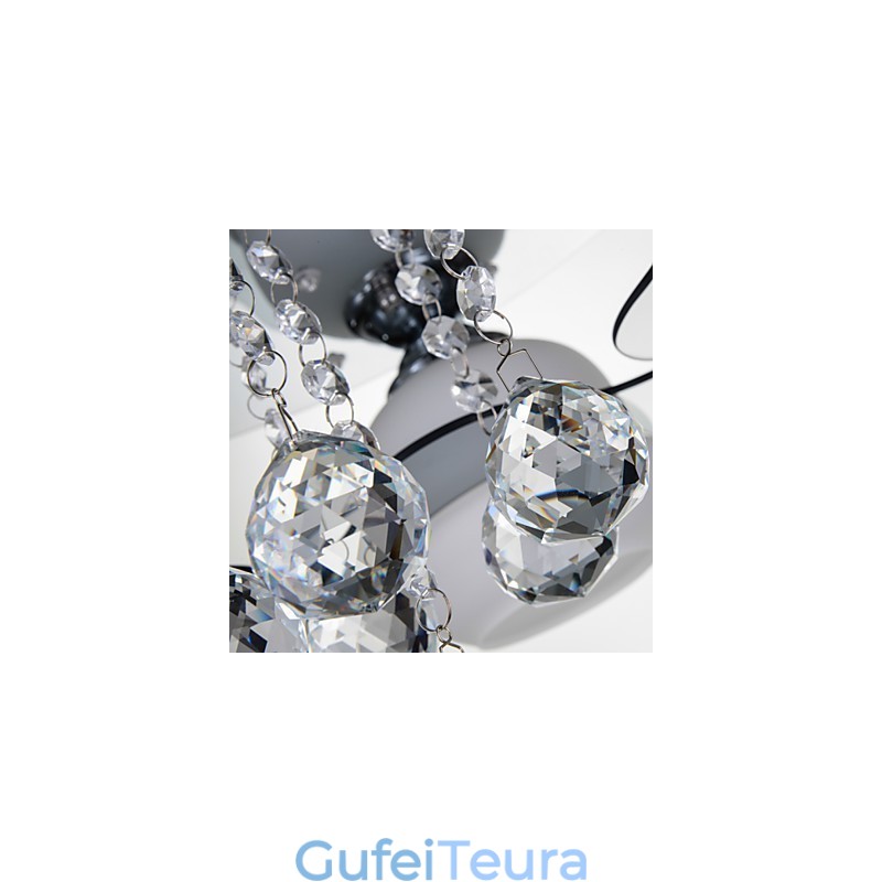 שלט רחוק מותקן מודרני עכשווי 3 נורות עם כחולים אדומים