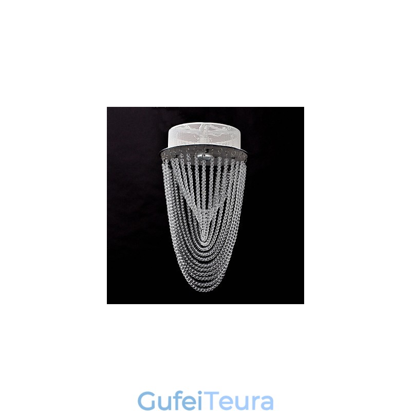 מנורת תקרת קריסטל יוקרתית