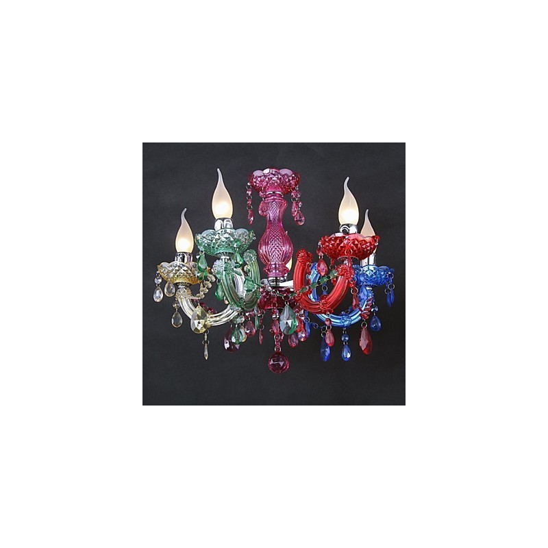 מנורות תקרה 5 אור פשוט מודרני אומנותי