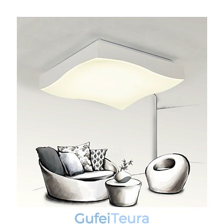 מנורת תקרה 1 אור מודרני פשוט אומנותי