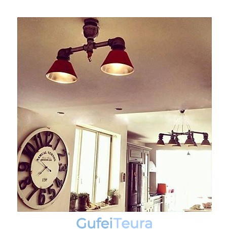 ספוט אורות מתכת קאנטרי וינטג'