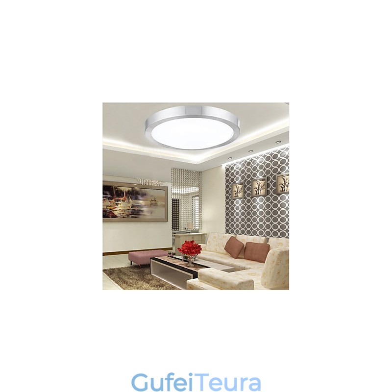 אורות ישיבה סמוקת עגול פשוט מודרני קוטר 41 ס"מ