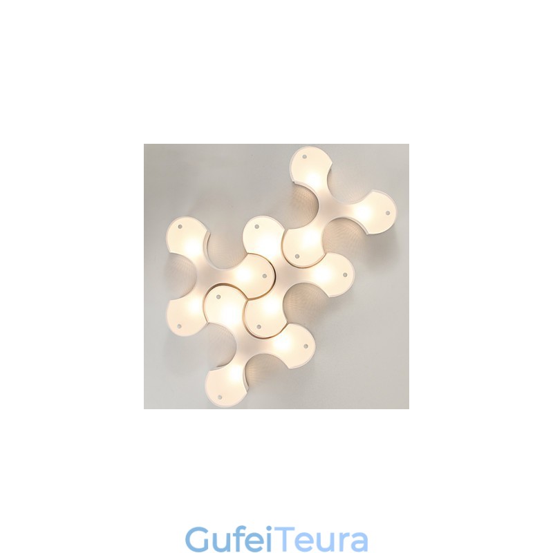 Bidesen פשוט בסגנון אירופאי מנורות תאורה מודרנית מנורות תקרה גדולות תלתן