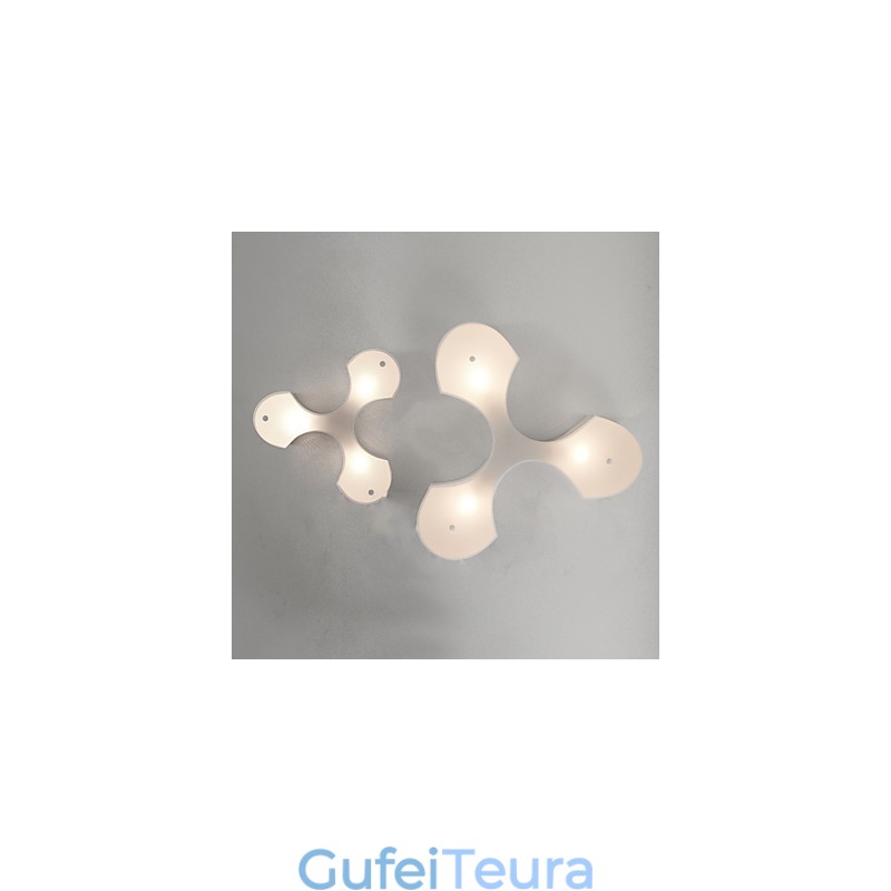 Bidesen פשוט בסגנון אירופאי מנורות תאורה מודרנית מנורות תקרה גדולות תלתן