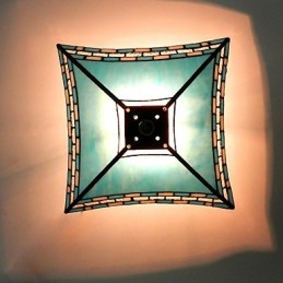 29.5 ס"מ המרפסת הים תיכונית דובטייל The To Absorb Dome Light Lamp