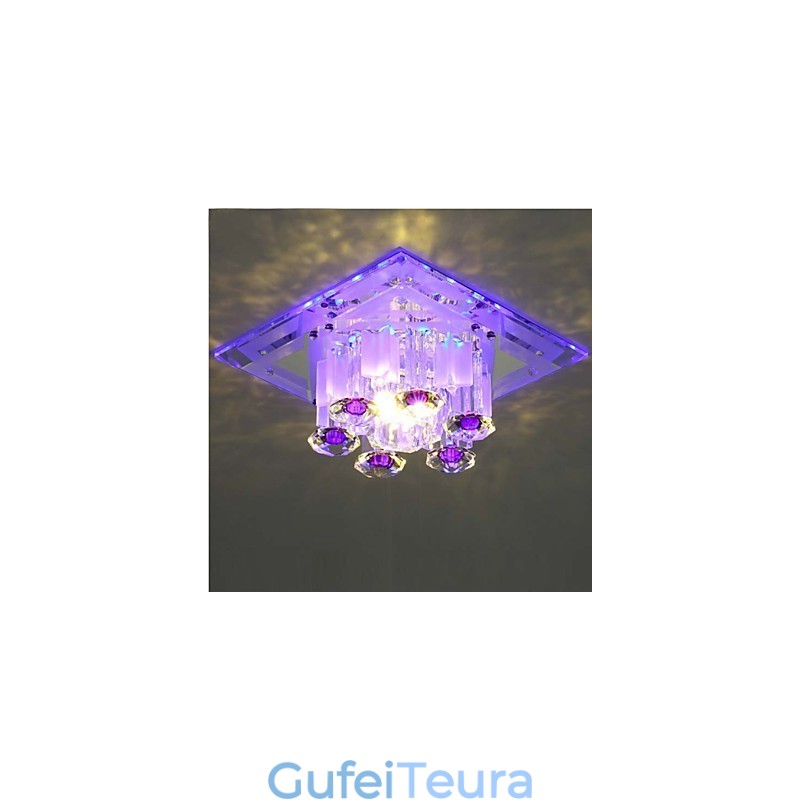 מנורת קריסטל Smd CreativeTube Spotlight לספוג אור כיפה