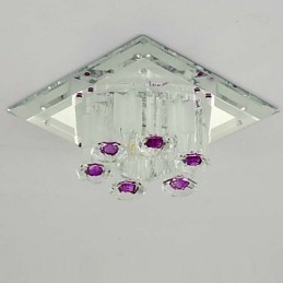 מנורת קריסטל Smd CreativeTube Spotlight לספוג אור כיפה