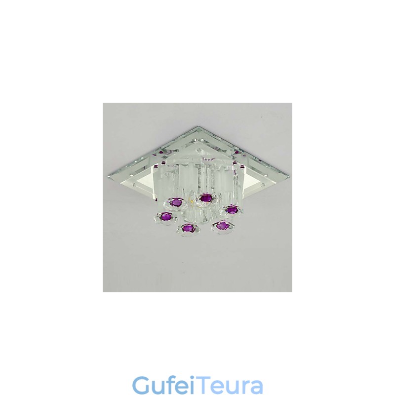 מנורת קריסטל Smd CreativeTube Spotlight לספוג אור כיפה