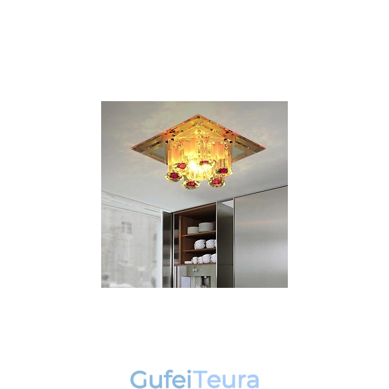 מנורת קריסטל Smd CreativeTube Spotlight לספוג אור כיפה