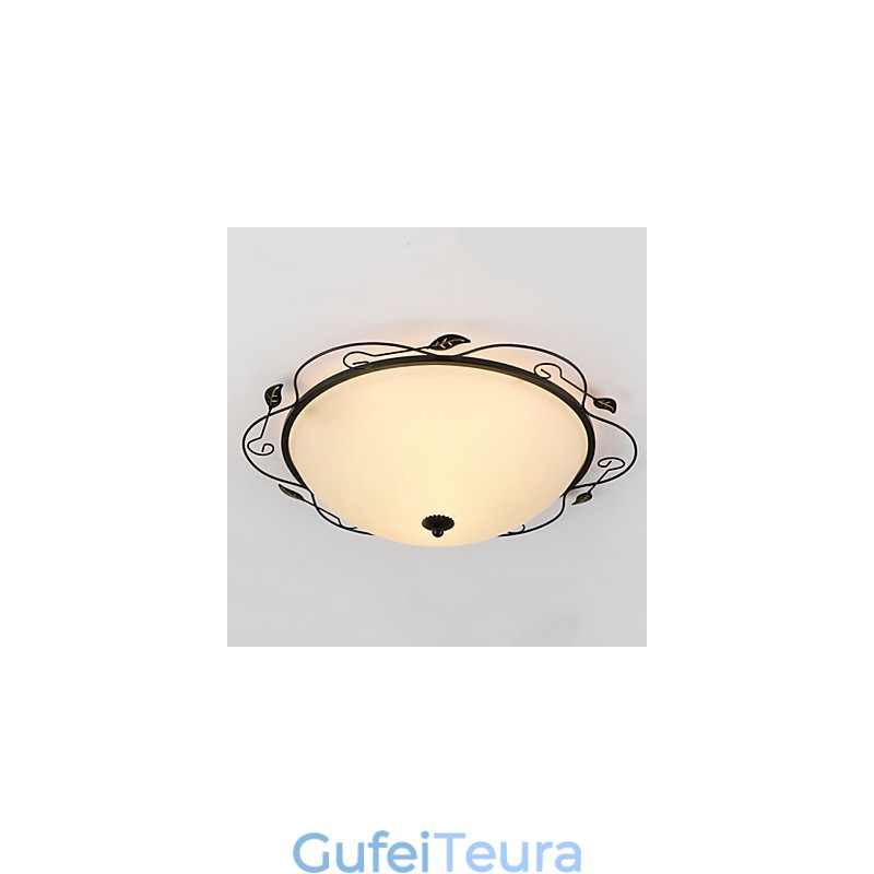 32 ס"מ אירופה סגנון כפרי קלאסי מנורת אור ספיגה כיפת