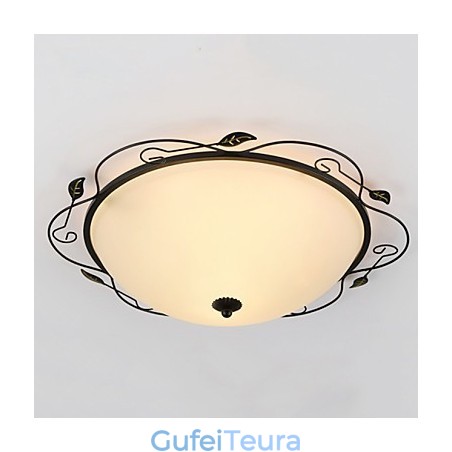 32 ס"מ אירופה סגנון כפרי קלאסי מנורת אור ספיגה כיפת