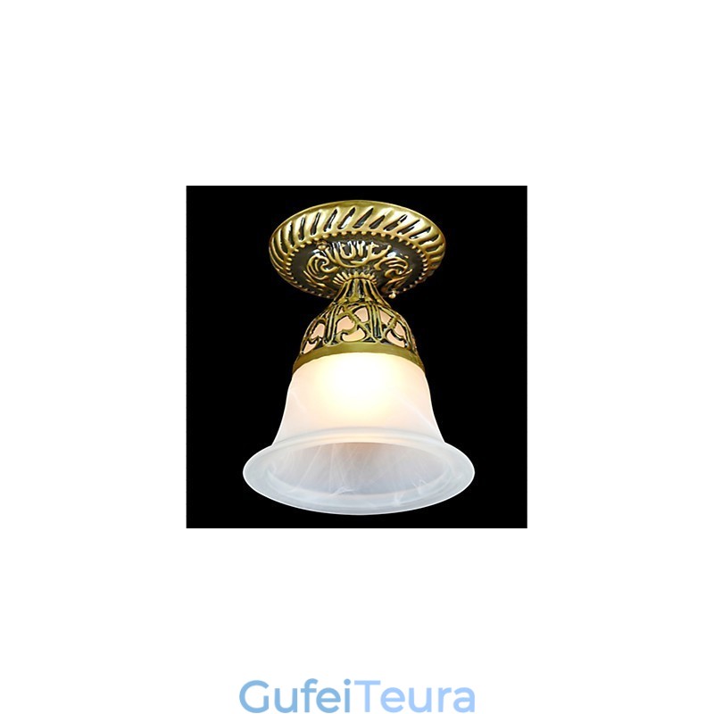 ברונזה פלאש Mount Light Moire Glass אירופאי קלאסי