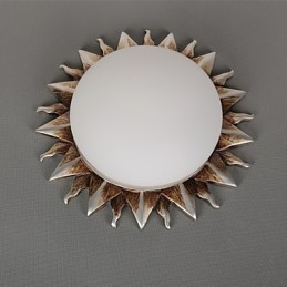 26*8 ס"מ חמניות אמנות מצוירות עכשוויות ומכווצות סופגות אור כיפה