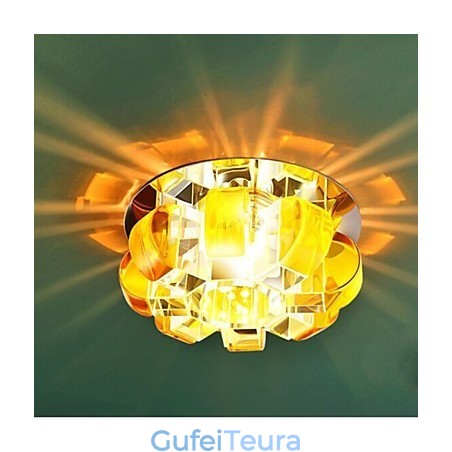12*4.5 ס"מ מנורת קריסטל Smd CreativeTube Spotlight לספוג אור כיפה 12*4.5 ס"מ מנורת קריסטל Smd CreativeTube Spotlight לספוג אור כיפה
