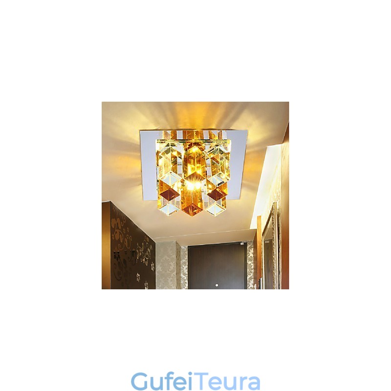 12*4.5 ס"מ מנורת קריסטל Smd CreativeTube Spotlight לספוג אור כיפה