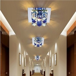 12*4.5 ס"מ מנורת קריסטל Smd CreativeTube Spotlight לספוג אור כיפה