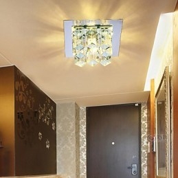 12*4.5 ס"מ מנורת קריסטל Smd CreativeTube Spotlight לספוג אור כיפה