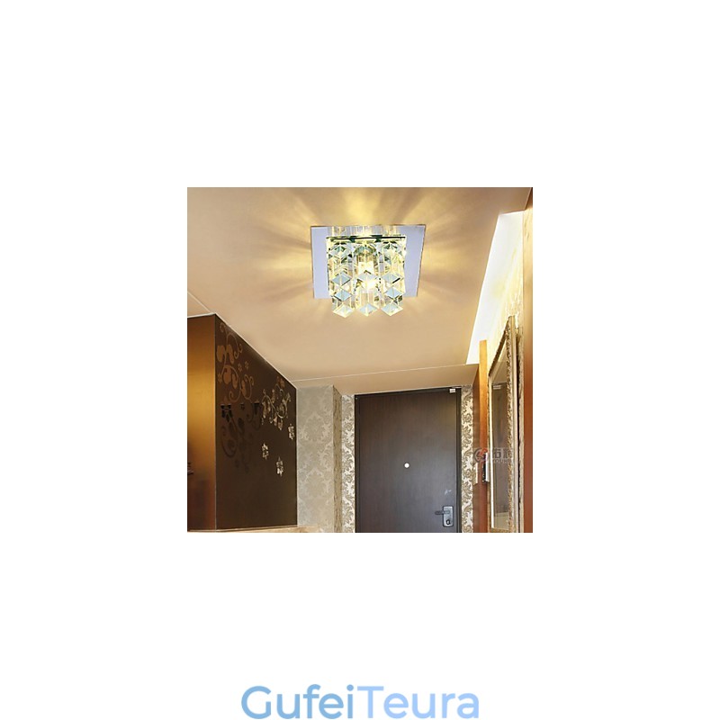 12*4.5 ס"מ מנורת קריסטל Smd CreativeTube Spotlight לספוג אור כיפה