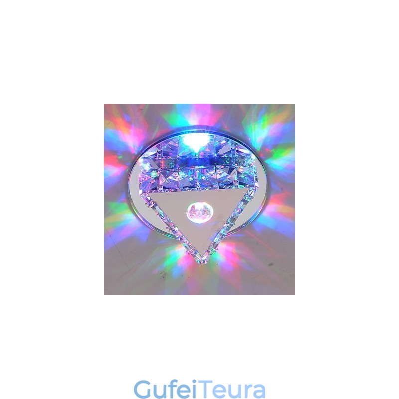 קריסטל Mini Style Glass Flush Mount Kids