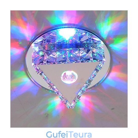 קריסטל Mini Style Glass Flush Mount Kids