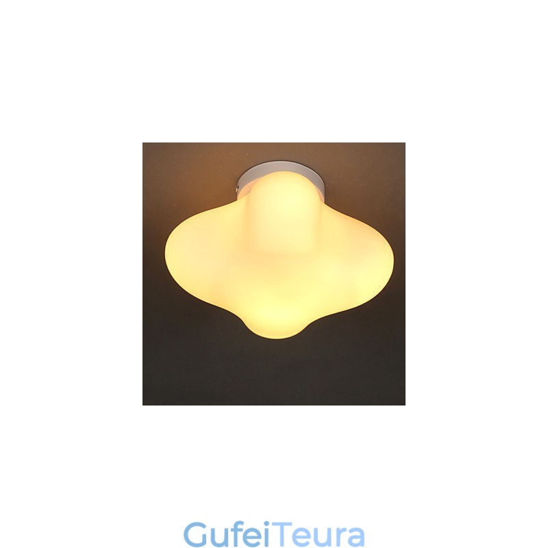 22*22 ס"מ עכשווי ומכווץ ראש יחיד Lucky Grass כיפת אור