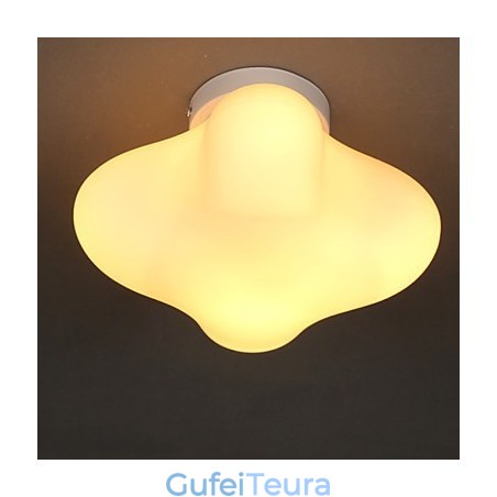 22*22 ס"מ עכשווי ומכווץ ראש יחיד Lucky Grass כיפת אור