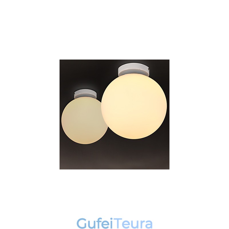 אור כיפת זכוכית כדור לבן מכווץ ועכשווי