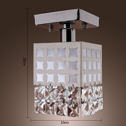 Mini Style Electroplate Flush Mount