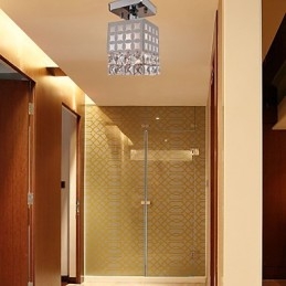 Mini Style Electroplate Flush Mount