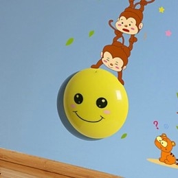מדבקות קיר קופים אור מופעלת אינדוקציה חכמה מנורת קיר קישוט