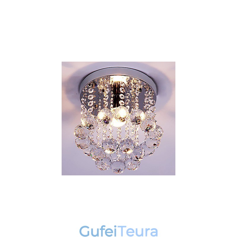 פלאש Mount K9 קריסטל מיני נברשת מודרנית