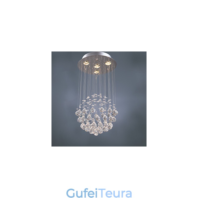 נברשת יוקרה קריסטל מודרני 4 נורות