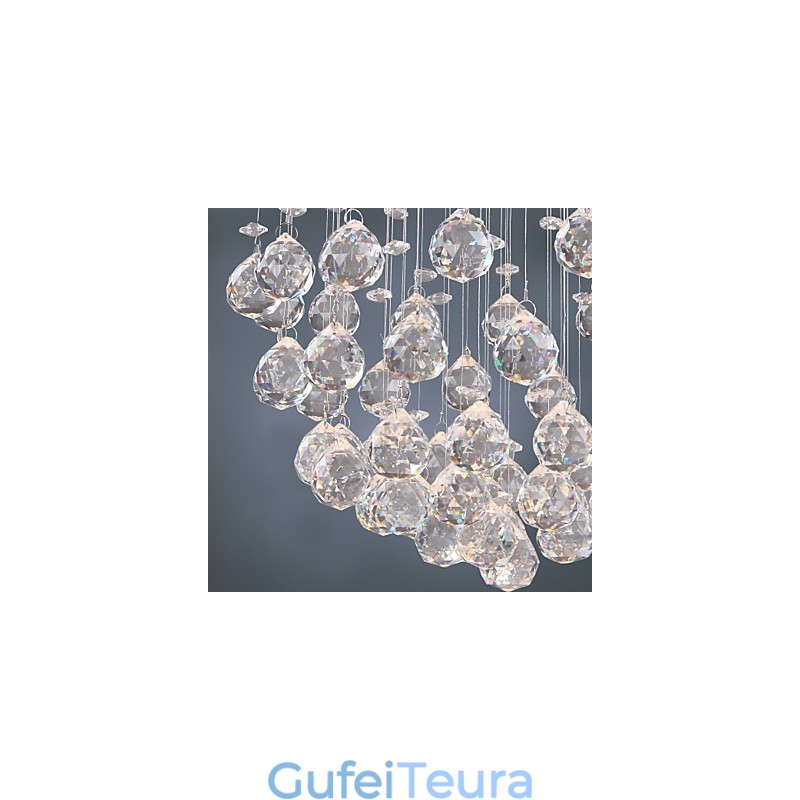 נברשת יוקרה קריסטל מודרני 4 נורות