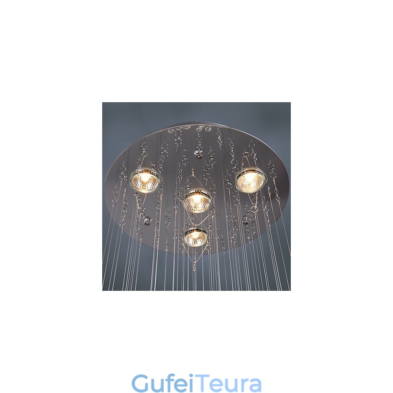 נברשת יוקרה קריסטל מודרני 4 נורות