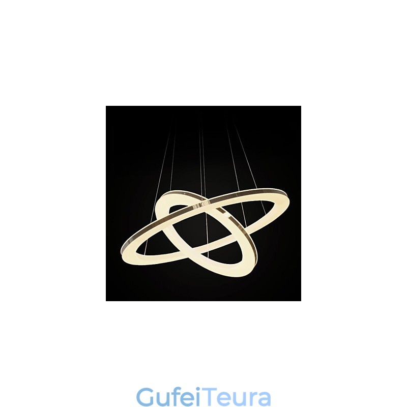 תאורת תליון מתכת מודרנית מודרנית