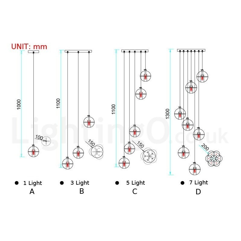 שלב הנדסה יצירתית מטאורר תליון כדור קריסטל