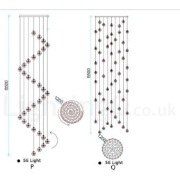 שלב הנדסה יצירתית מטאורר תליון כדור קריסטל