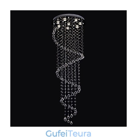 נברשת יוקרה קריסטל מודרני 8 נורות